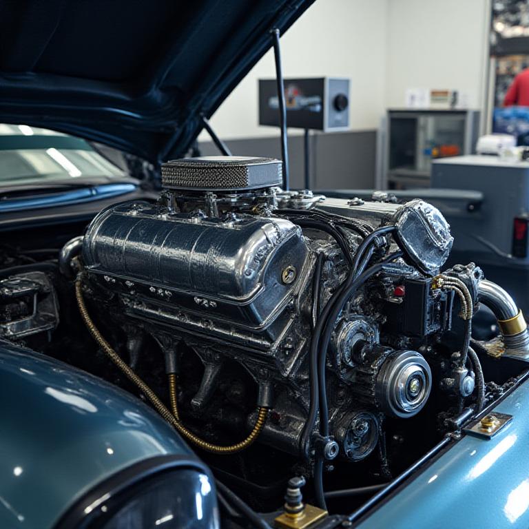 Engine remapping on dyno